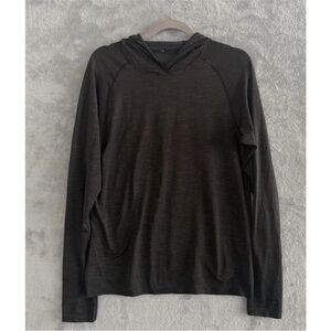 Men's Lululemon Black Metal Vent Tech Long Sleeve Shirt